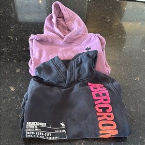 2 Abercrombie Kids Boys hoodies size 9/10
